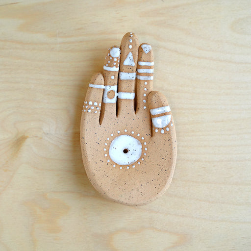 Healing Hand Incense Holder | Multi-Detail