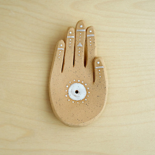 Healing Hand Incense Holder | Simple Detail
