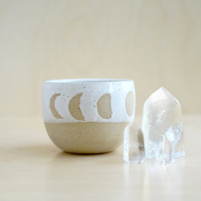 Moon Phase Cup | Gloss White