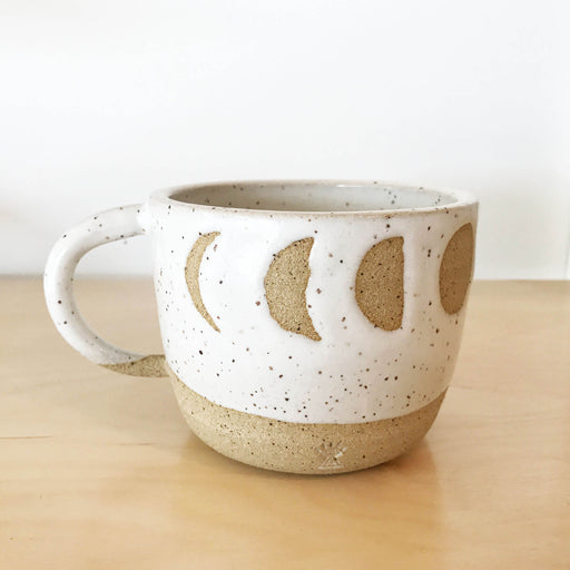 Moon Phase Mug | Gloss White