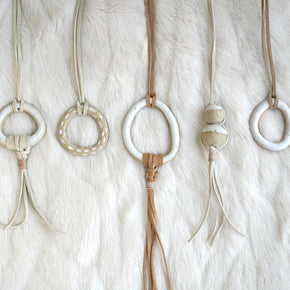 Wrapped & Knotted Diffuser Necklace